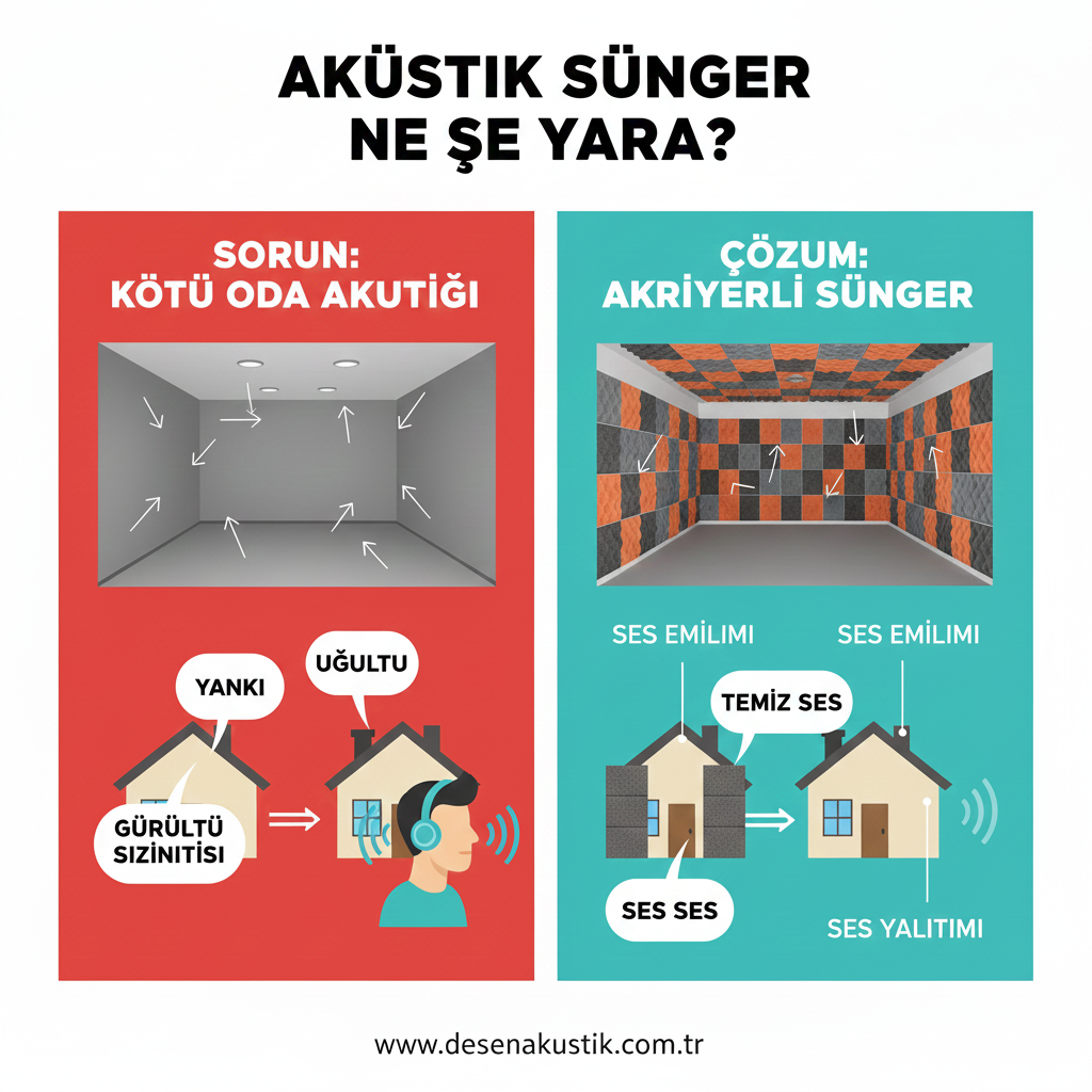 Akustik Sünger Ne İşe Yarar?