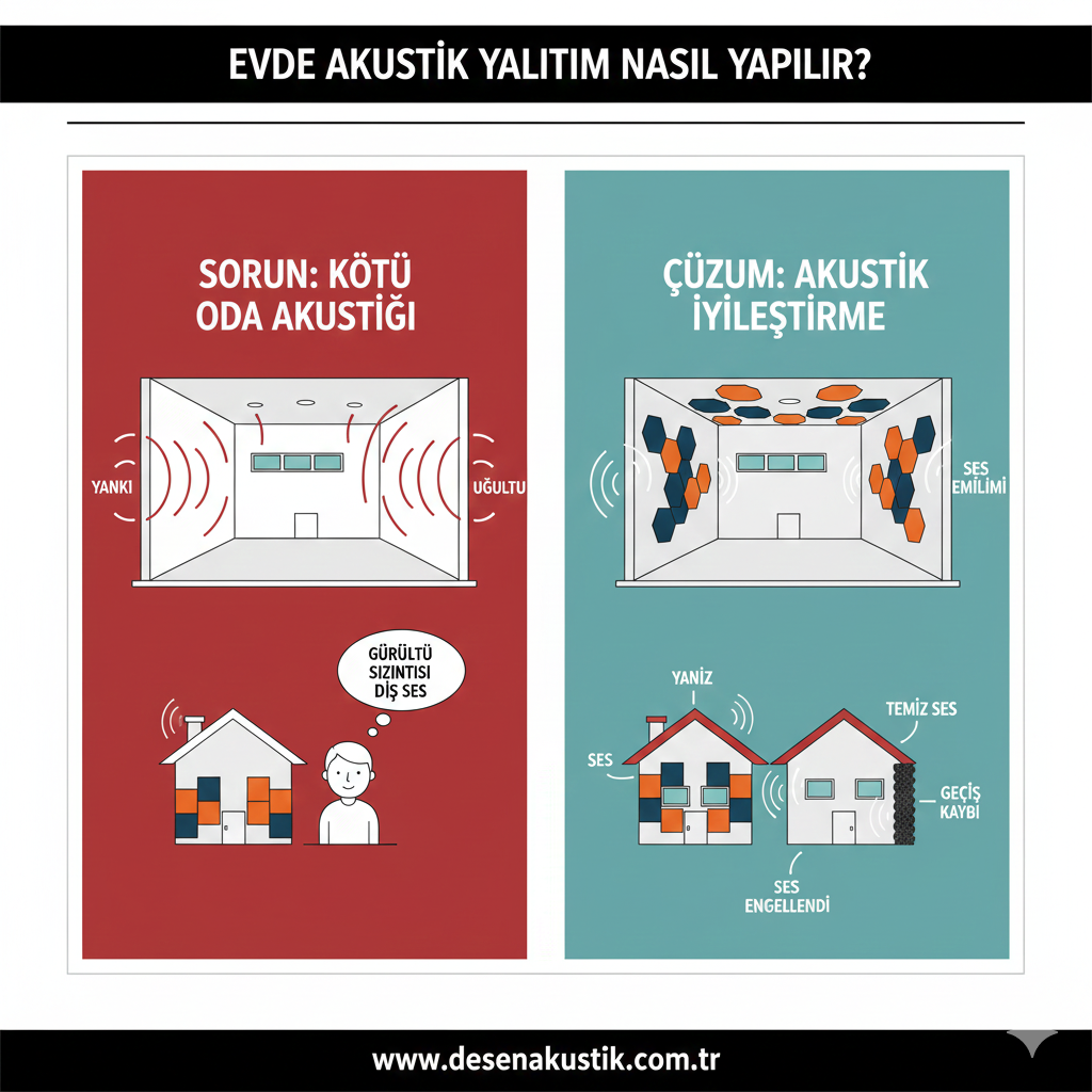 Evde Akustik Yalıtım Nasıl Yapılır?