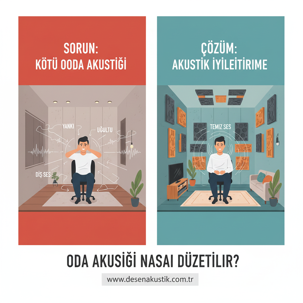 Oda Akustiği Nasıl Düzeltilir?
