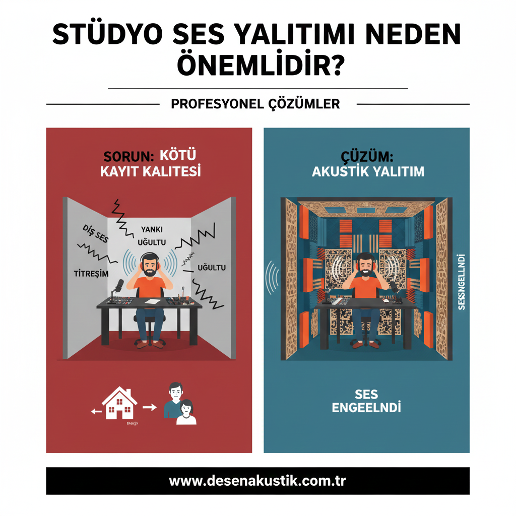 Stüdyo Ses Yalıtımı Neden Önemlidir?