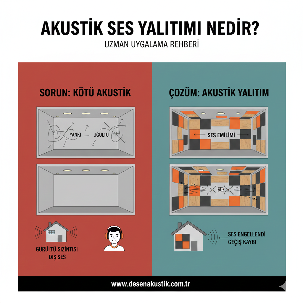 Akustik Ses Yalıtımı Nedir?